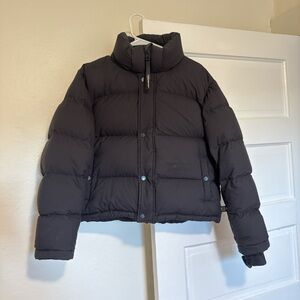 Aritzia Black Puffer Jacket